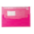 Green Oath Hot Pink Expanding File with 7 Pockets